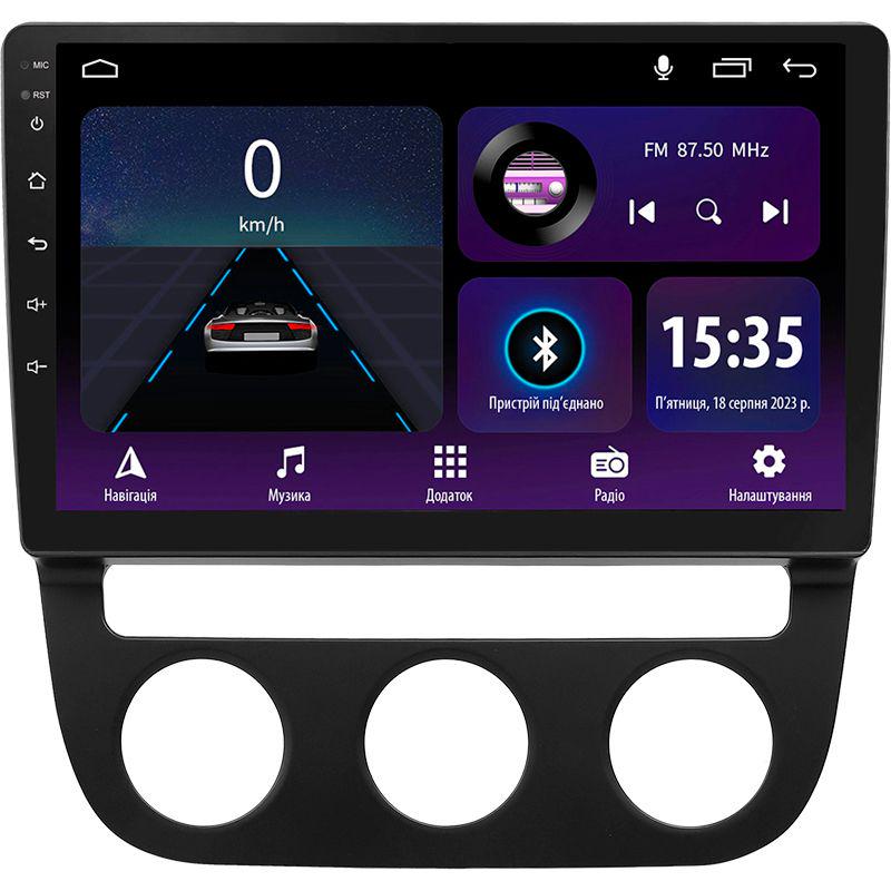 Штатная магнитола Sigma E10232 2/32 GB для Volkswagen Jetta 5/Golf 5 2005-2010 г. F2 10" (AR-83101)