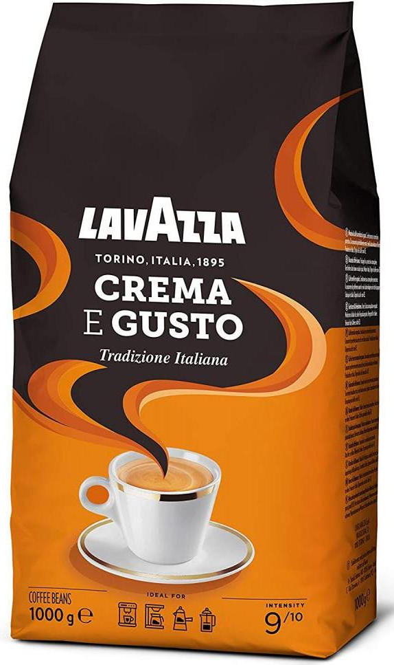 Кава в зернах Lavazza Crema E Gusto Tradizione Italiano 1 кг