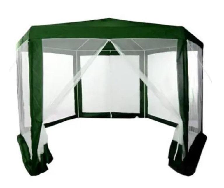Садовий павільйон із москітною сіткою 4х4 м (26002465) - фото 3