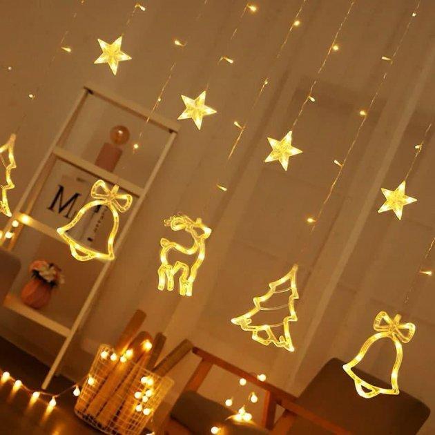 Гирлянда LED LIGHT Штора Гирлянда LED LIGHT Штора