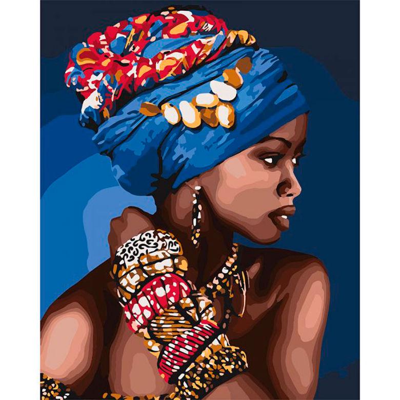 Картина по номерам Идейка КН4661 Восточная красота 40х50 см (L053405)