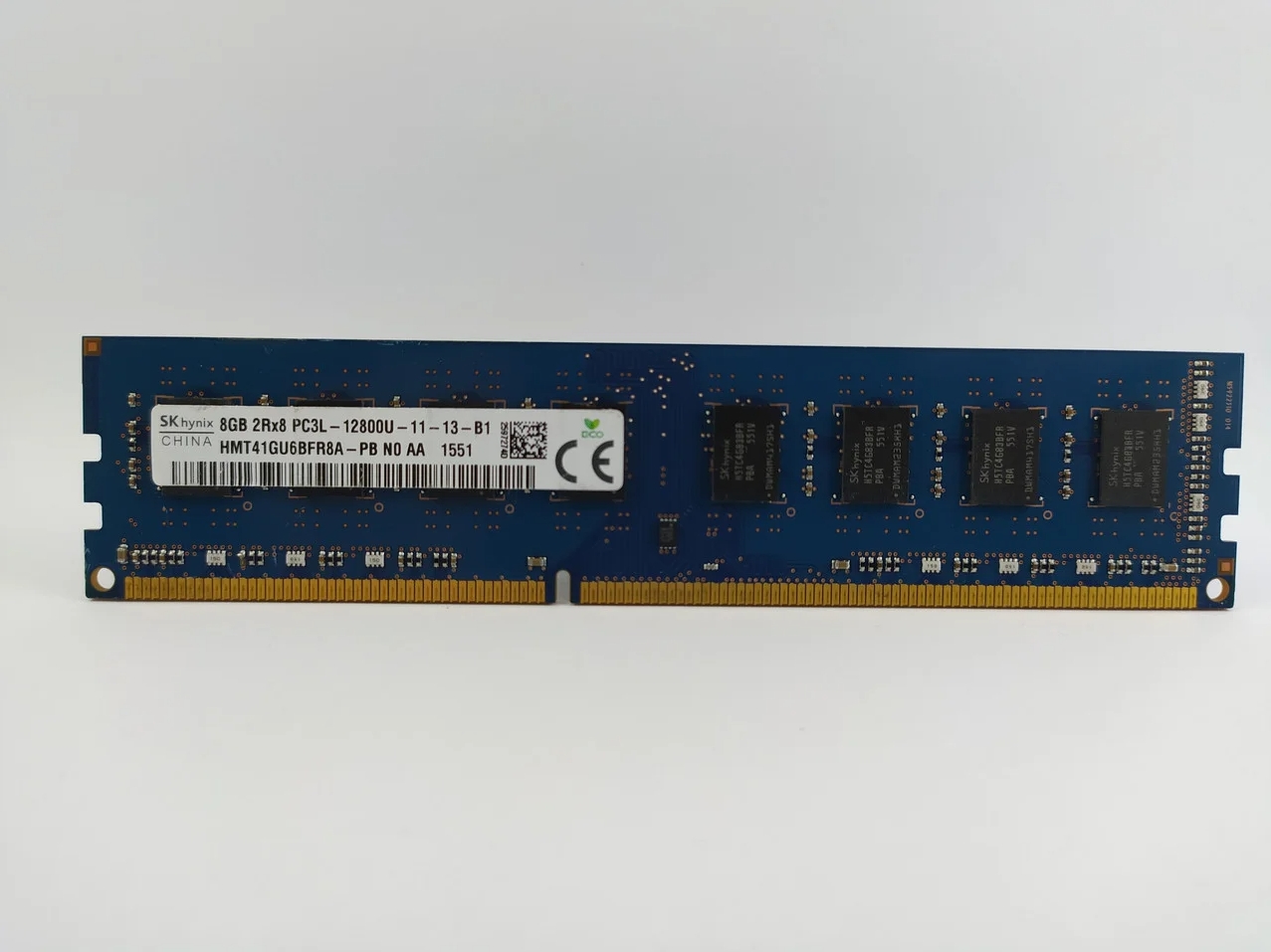 Оперативна пам'ять Hynix DDR3 8GB 1600 MHz HMT41GU6MFR8C-PBN0 - фото 1