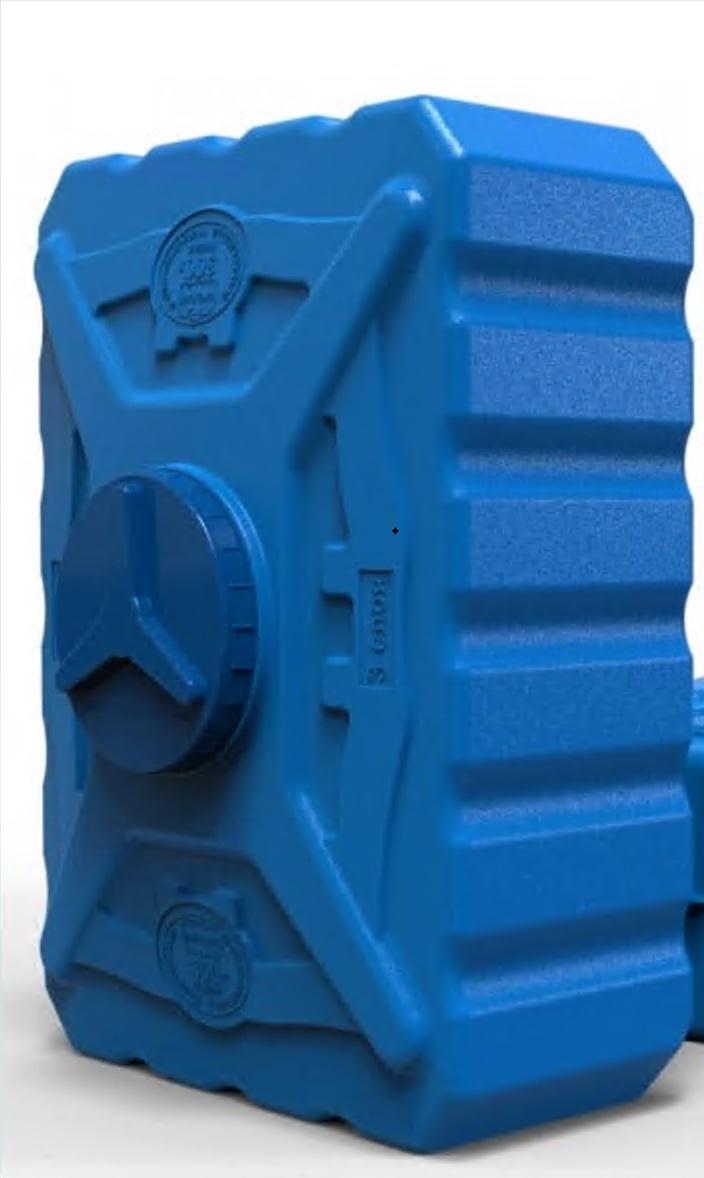 Ємність для води тришарова EUROPLAST прямокутна 300 л Синій (16180) - фото 1 Ємність для води тришарова EUROPLAST прямокутна 300 л Синій (16180) - фото 1