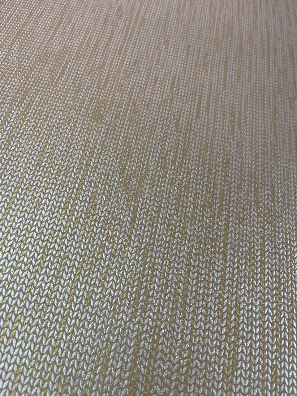 Шпалери вінілові на флізеліновій основі Marburg 10 м Коричневий із золотим (31364) - фото 1