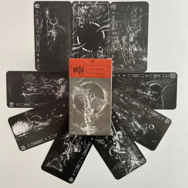 Карты Таро Goetia Tarot in Darkness 78 карт Карты Таро Goetia Tarot in Darkness 78 карт