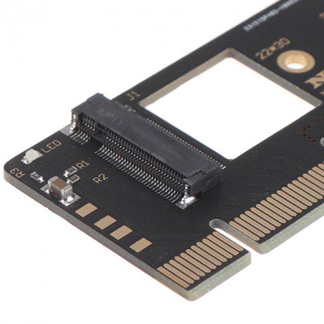 Адаптер M.2 NVMe SSD NGFF to PCIe 3.0 X4/X8/X16 (NFHK) - фото 6