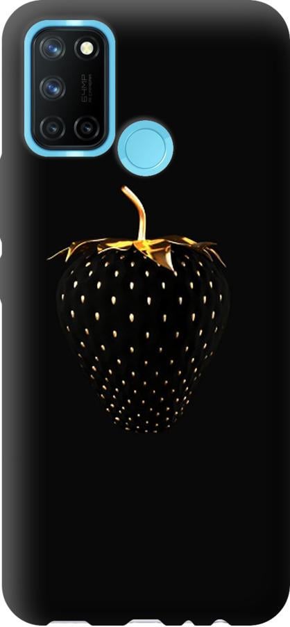 Чехол на Realme C17 Черная клубника (3585u-2121-42517) Чехол на Realme C17 Черная клубника (3585u-2121-42517)