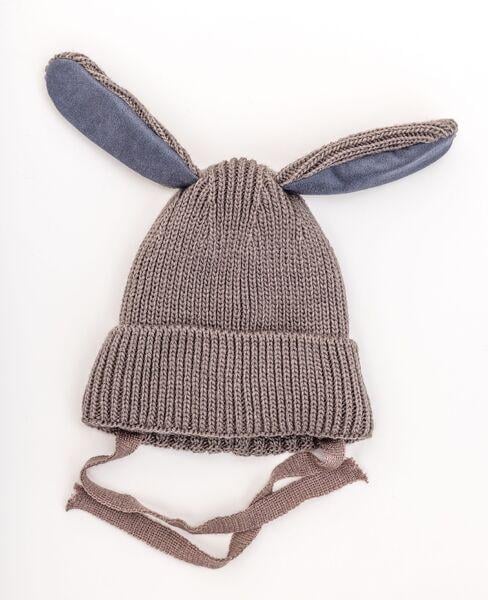 Шапка детская для мальчиков Бінго D882 флис 44-48 см Кофейный