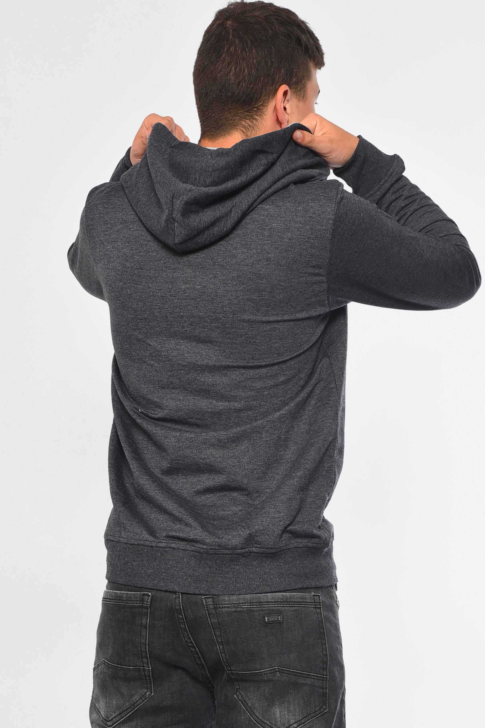 Худі чоловіче 2XL Темно-сірий (182293) - фото 3