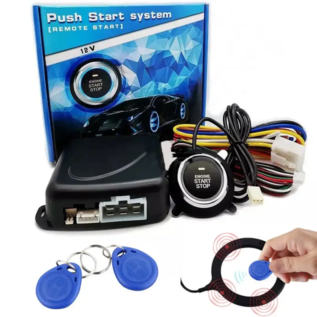 Кнопка старт-стоп для автомобиля для запуска и остановки двигателя ("START-STOP SYSTEM) - фото 2 Кнопка старт-стоп для автомобиля для запуска и остановки двигателя ("START-STOP SYSTEM) - фото 2