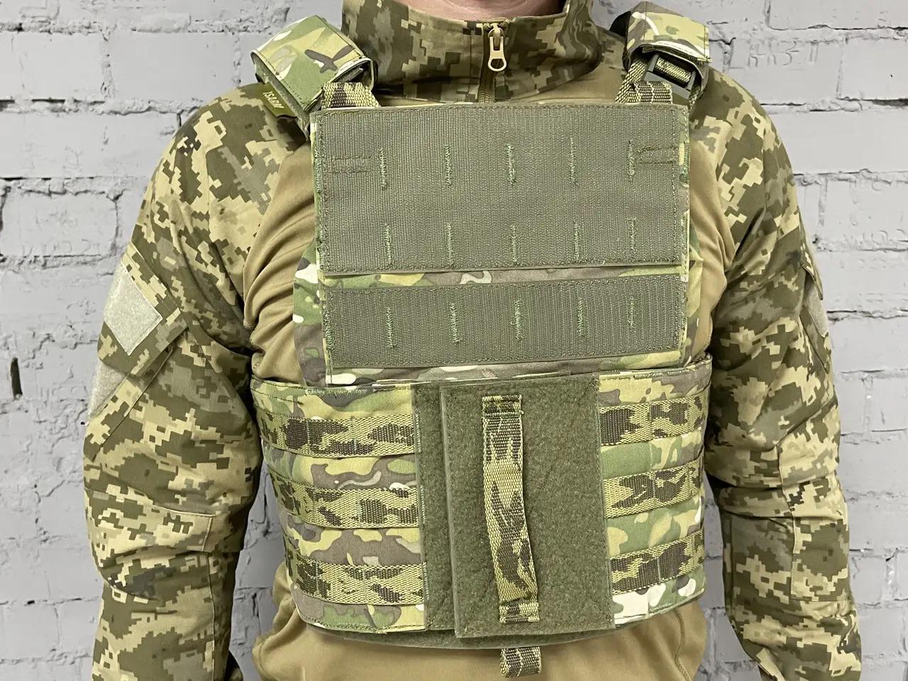 Жилет ISARM розвантажувальний військовий із системою Molle Multicam (PLT-069) - фото 8