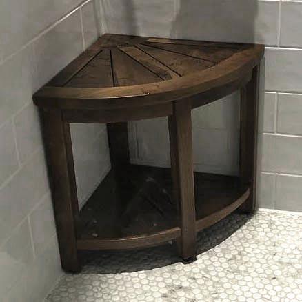 Табурет для ванной из дерева Сентиал Капучино (ТВН-006409)