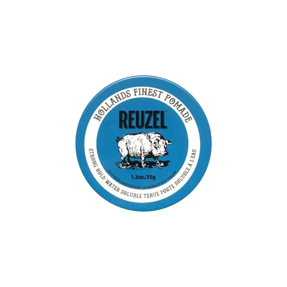 Помада для волос Reuzel Blue Strong Hold High Sheen сильная фиксация высокий блеск и водное основание 35 г