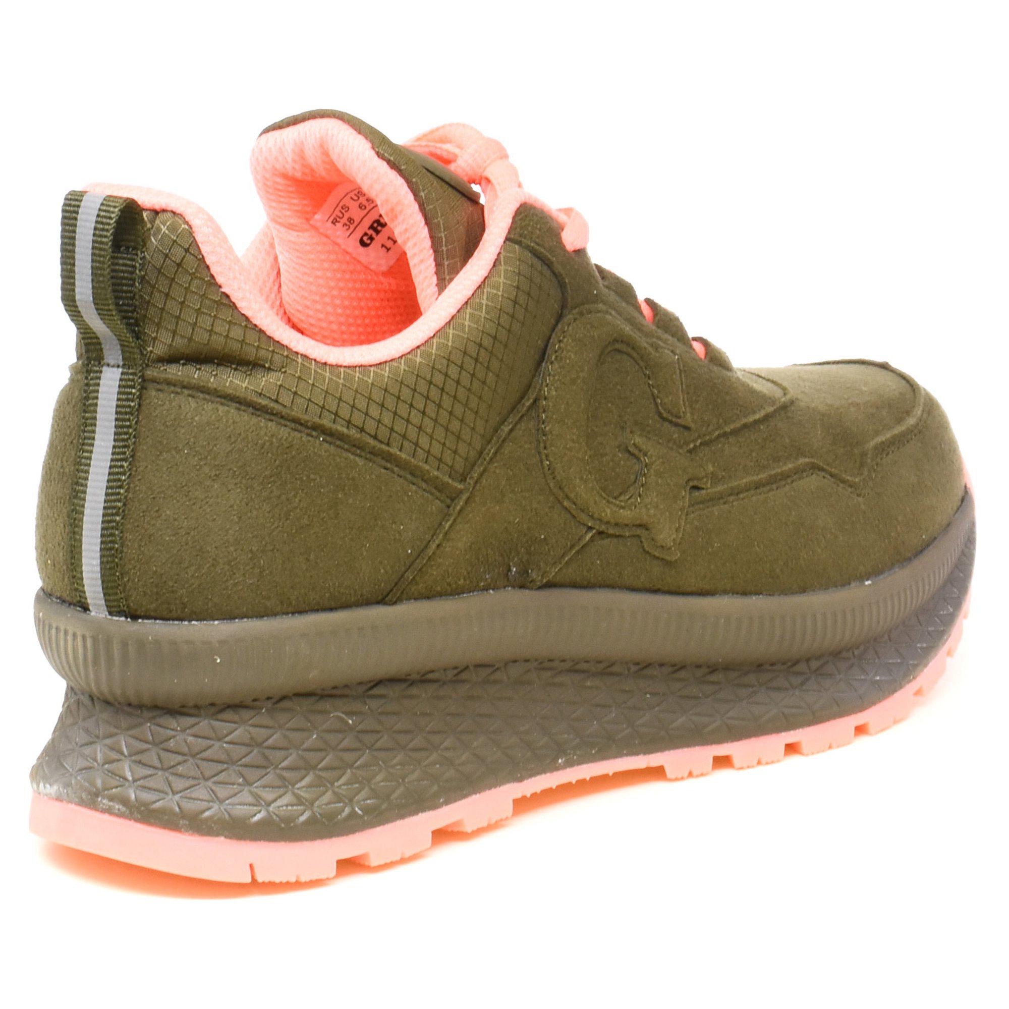 Кросівки жіночі Grunberg р. 36 Хакі (035225-36) - фото 2 Кросівки жіночі Grunberg р. 36 Хакі (035225-36) - фото 2