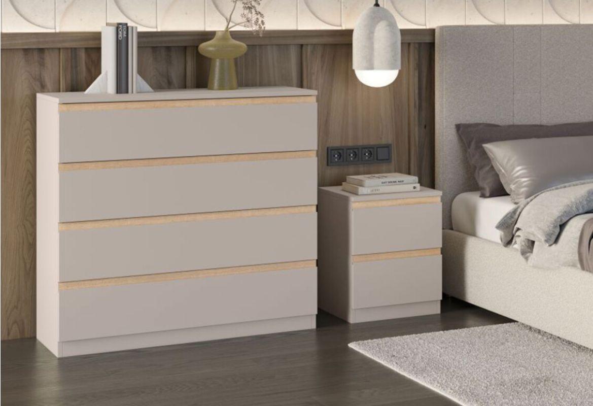 Комод Фрида с 4 ящиками Лате (000-000-653) - фото 2 Комод Фрида с 4 ящиками Лате (000-000-653) - фото 2