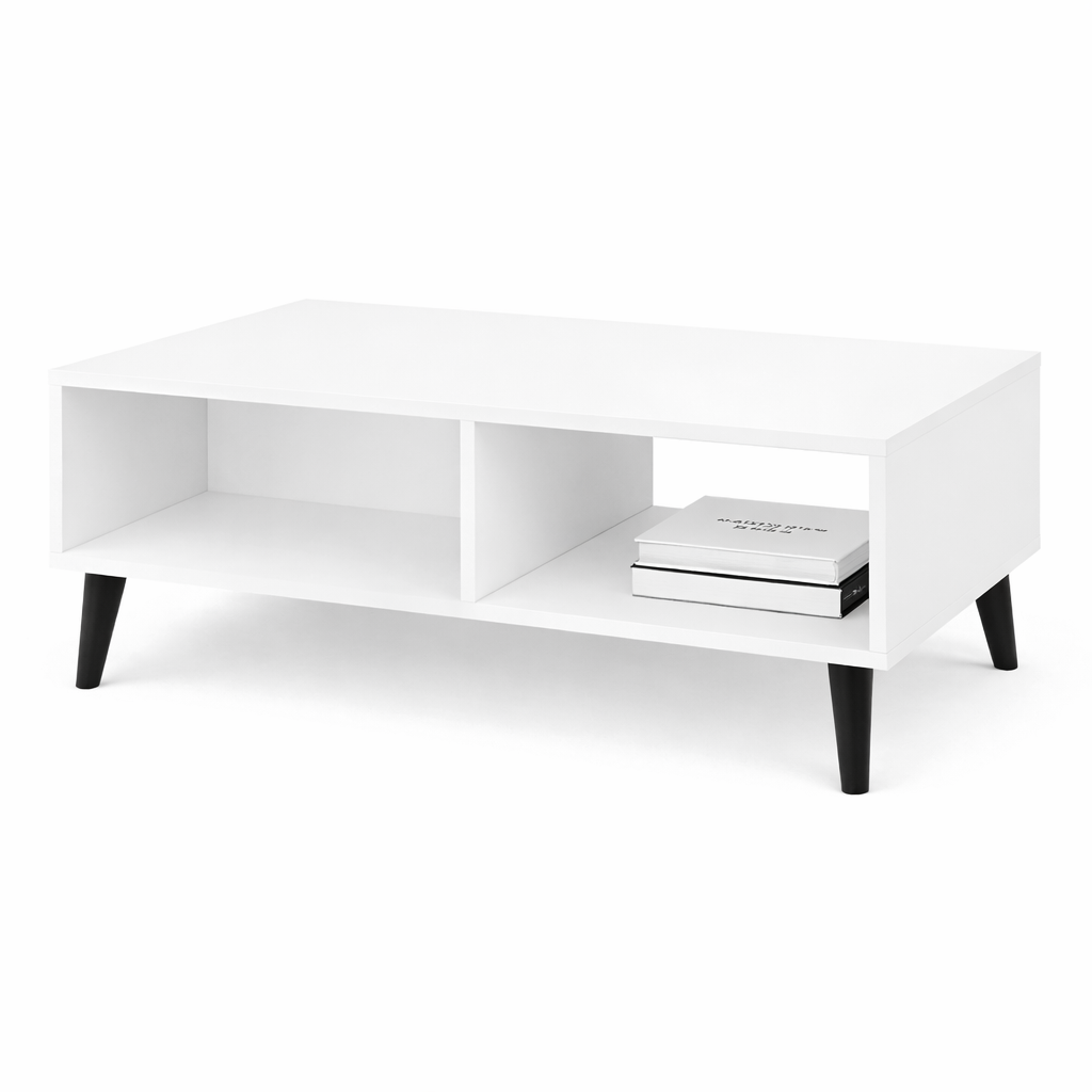 Журнальний стіл на ніжках 100х60х36 см (RT1100WHWH)