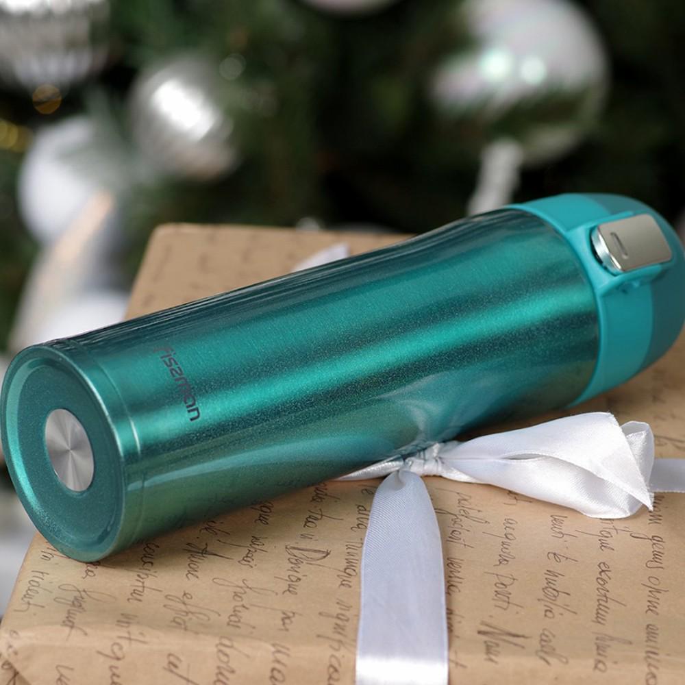 Термос-кружка Fissman 450 мл Голубой (9624) - фото 5 Термос-кружка Fissman 450 мл Голубой (9624) - фото 5