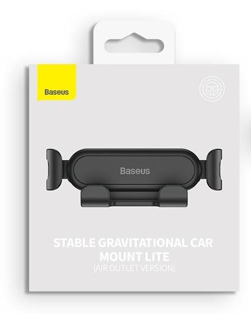 Держатель для телефона в машину BASEUS Stable Gravitational Car с боковой гравитацией (1774125127)