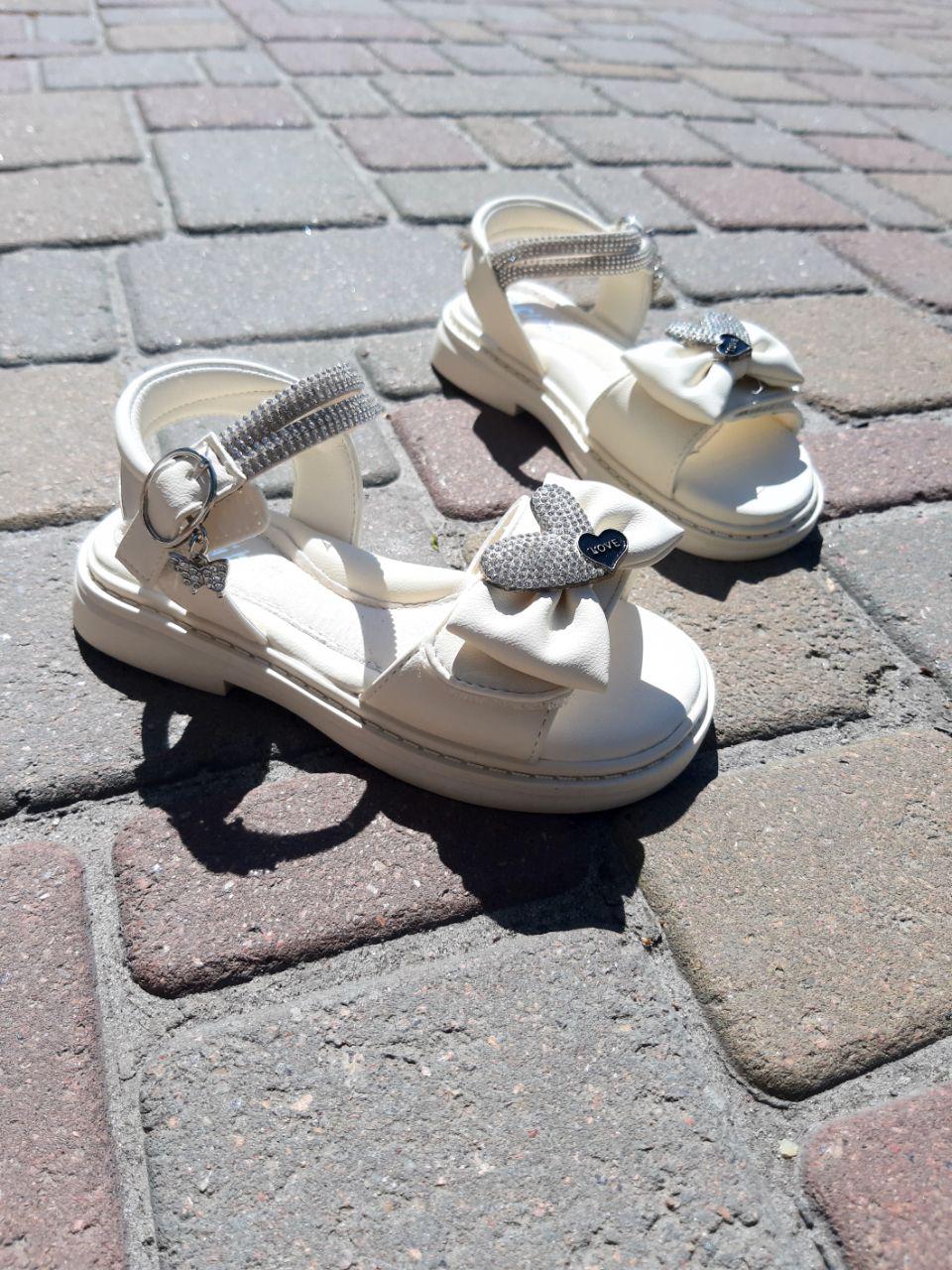 Сандали для девочки Clibee р. 31 20 см Бежевый (169-3 beige)