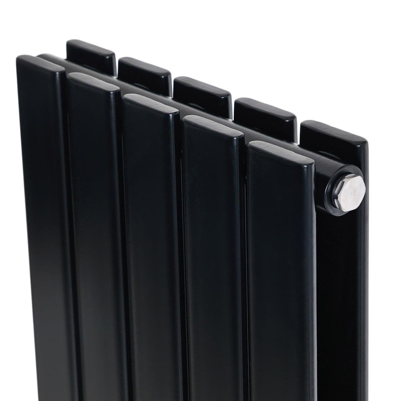 Радиатор отопления London 5/1800 22 тип вертикальный матовый Черный - фото 2 Радиатор отопления London 5/1800 22 тип вертикальный матовый Черный - фото 2