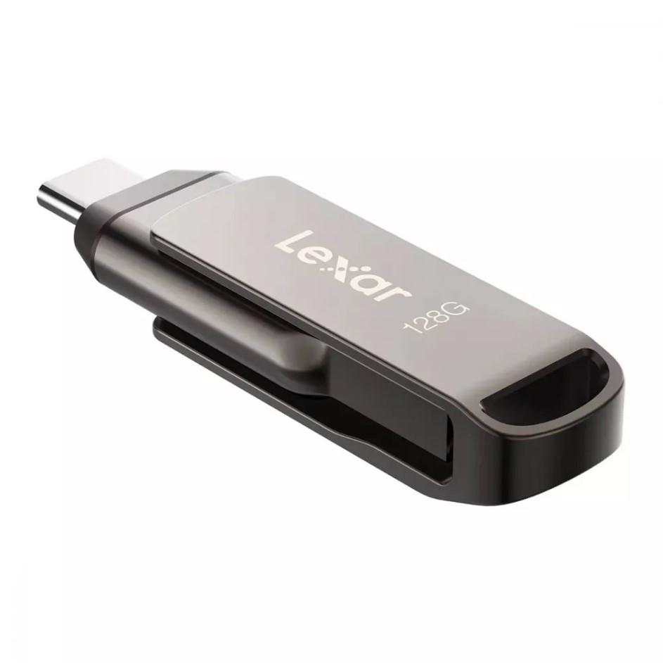 Флеш-пам'ять Lexar JumpDrive D400 OTG USB 3.1 to Type-C 256 Гб (000003652) - фото 4