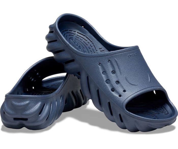 Шльопанці чоловічі утеплені Crocs Echo Slide Storm р. 44-45 Синій (12848)