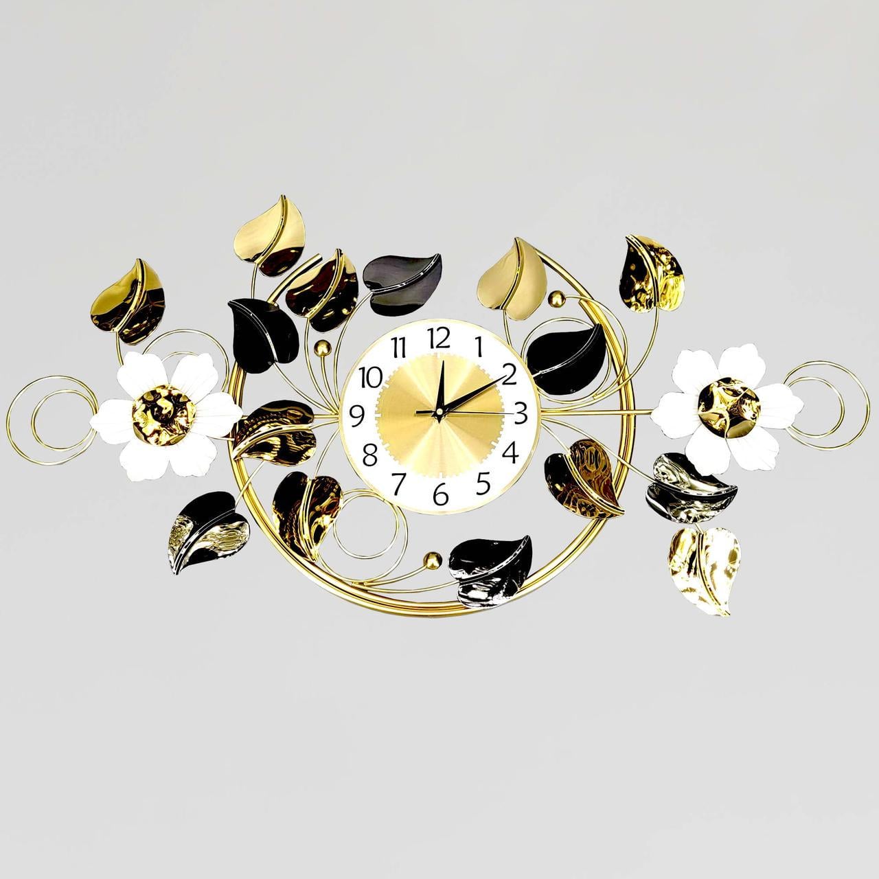 Годинник настінний безшумний OV-0136 50х93 см металевий (2861667031)