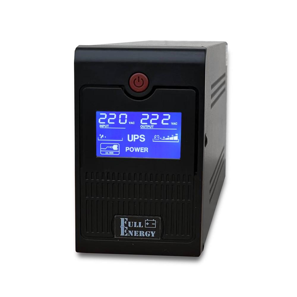 Источник бесперебойного питания автономный Full Energy BBGP-220/10Pro 1000ВА 480 Вт offline с ЖК-дисплеем