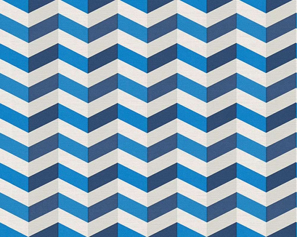 Обои виниловые на флизелиновой основе A.S.creation Artist Edition No. 34123-1 Синий