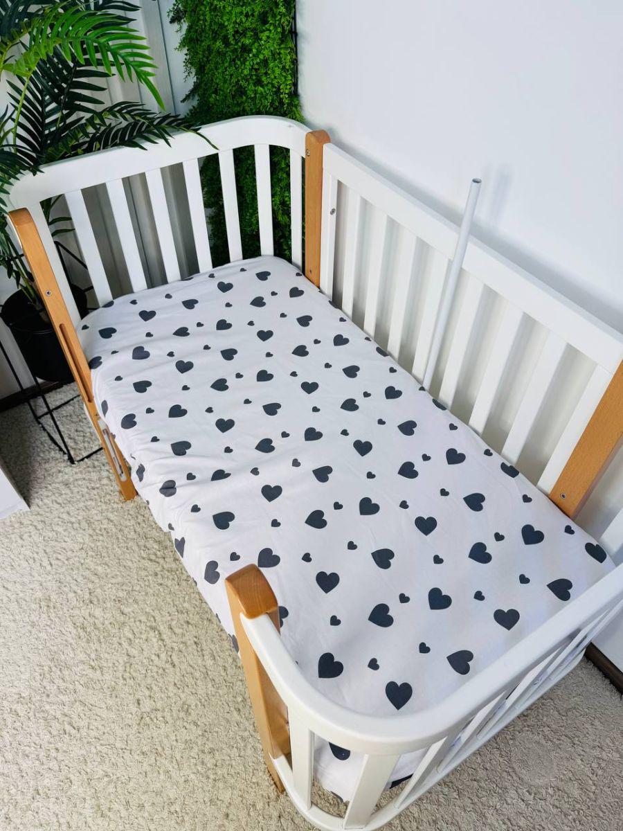 Простыня детская на резинке 120х60 см (7762)