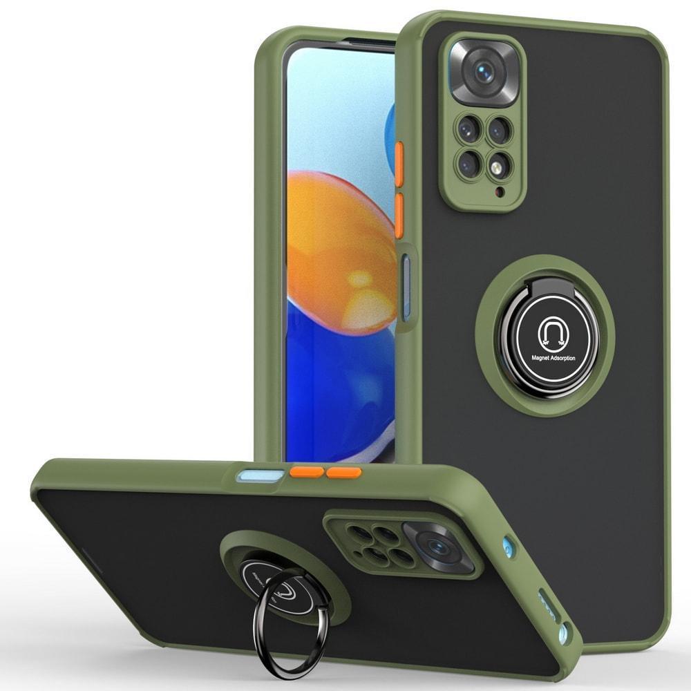 Защитный чехол MatteLuxe Xiaomi Redmi Note 11 (с кольцом) Khaki (34246-17)
