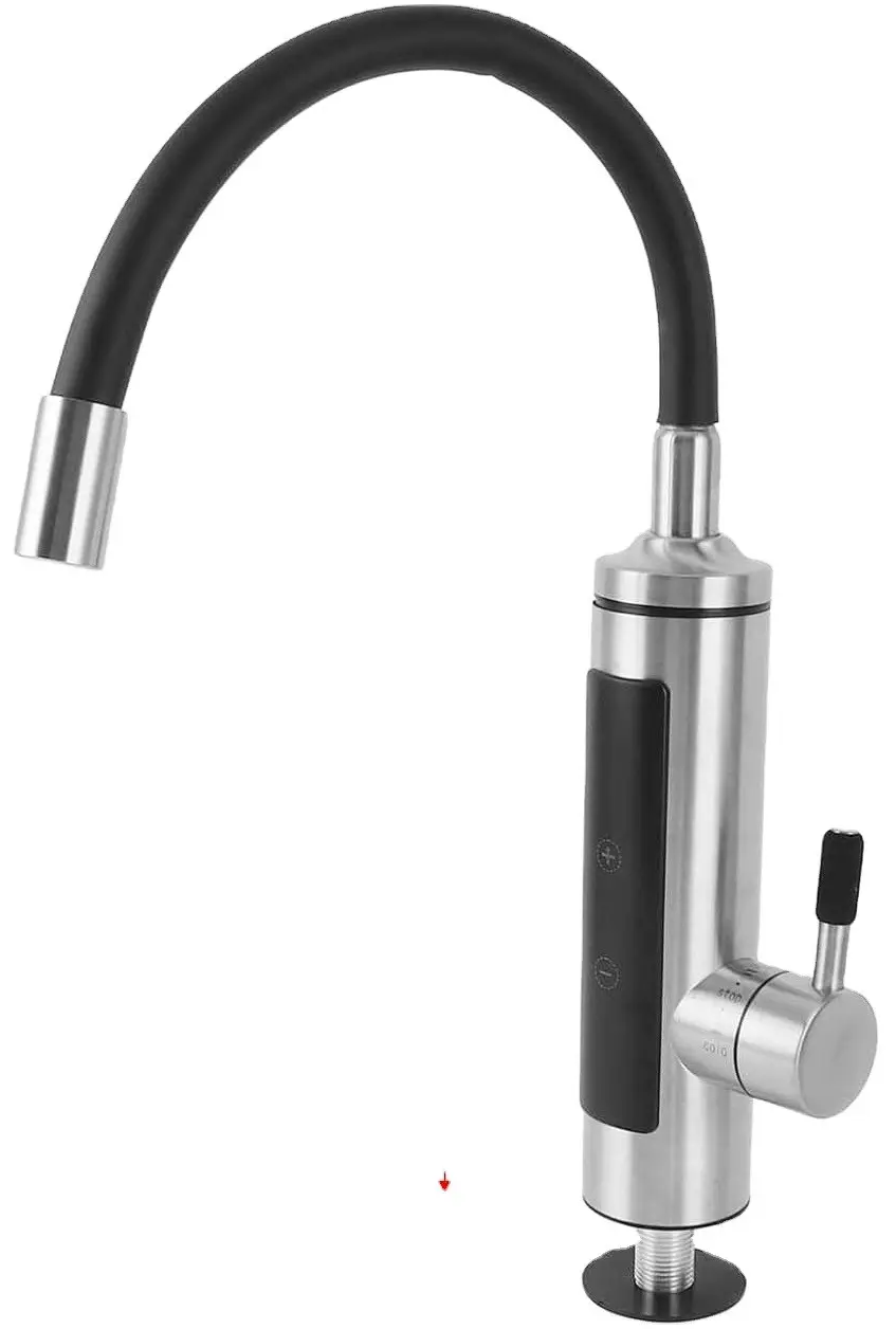 Проточный водонагреватель PY-010-1 гибкий кран с экраном металл (29197747) - фото 6