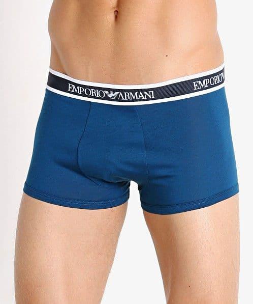 Труси чоловічі боксери Emporio Armani M Морська хвиля (1P538-111389гол)