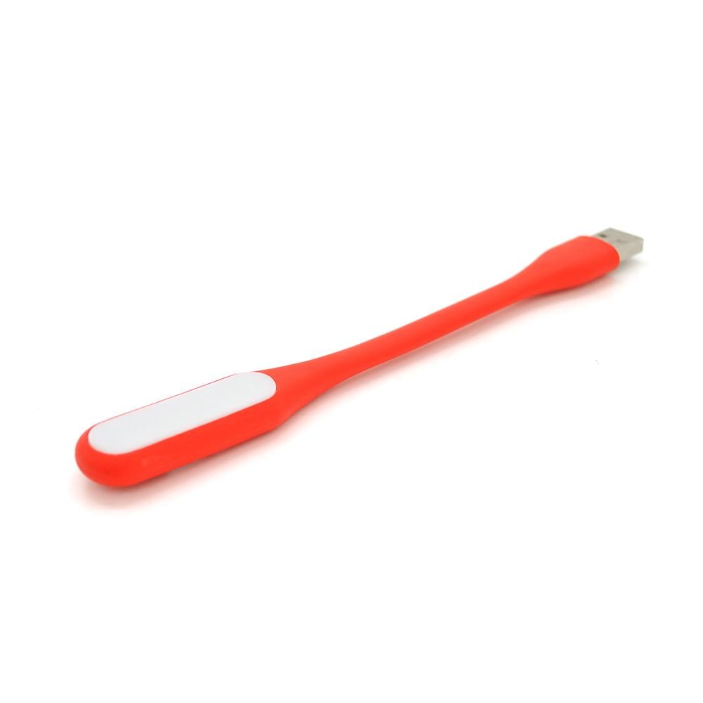 Фонарик гибкий VOLTRONIC LED USB YT8510 OEM Red (DR011447)