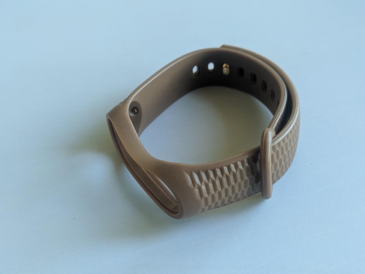 Ремешок для смарт-часов Xiaomi Mi Band 4/3 MiJobs Aurora силиконовый Коричневый (1990P)