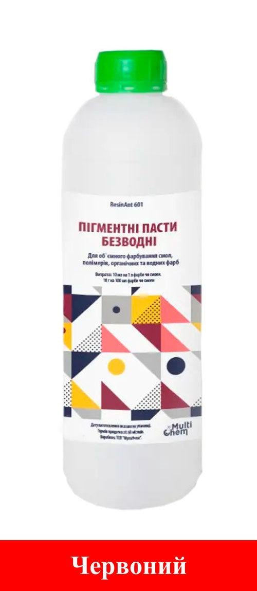 Паста пігментна безводна матова для епоксидної смоли Multichem ResinAnt 601 70 мл Червоний (076041)