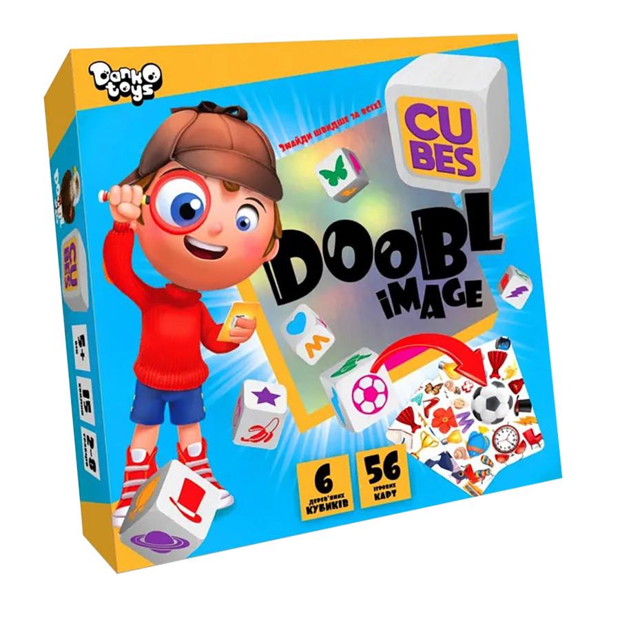 Настільна гра розважальна Danko Toys Doobl Image Cubes DBI-04-01U (RLT19094) Настільна гра розважальна Danko Toys Doobl Image Cubes DBI-04-01U (RLT19094)