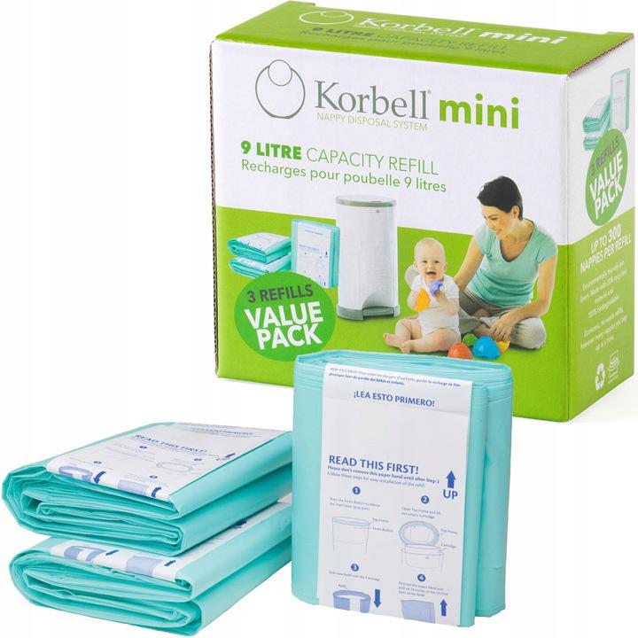 Сменная кассета для накопителя Korbell 9 л 3 шт. (T-KOR-220DR3B) Сменная кассета для накопителя Korbell 9 л 3 шт. (T-KOR-220DR3B)