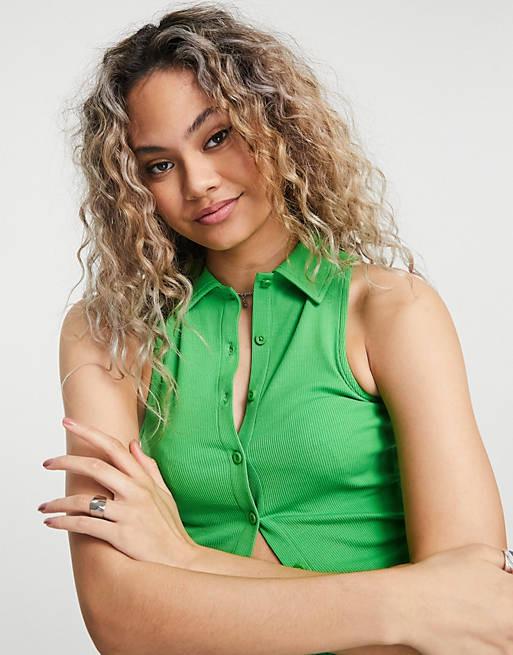 Топ Asos 114266179 р. 38 Зеленый Топ Asos 114266179 р. 38 Зеленый