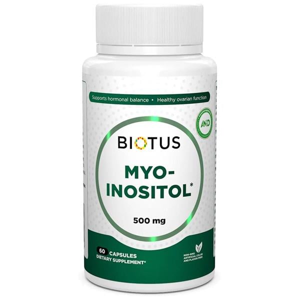 Натуральная добавка Biotus Myo-Inositol 60 капс. (000022637) Натуральная добавка Biotus Myo-Inositol 60 капс. (000022637)