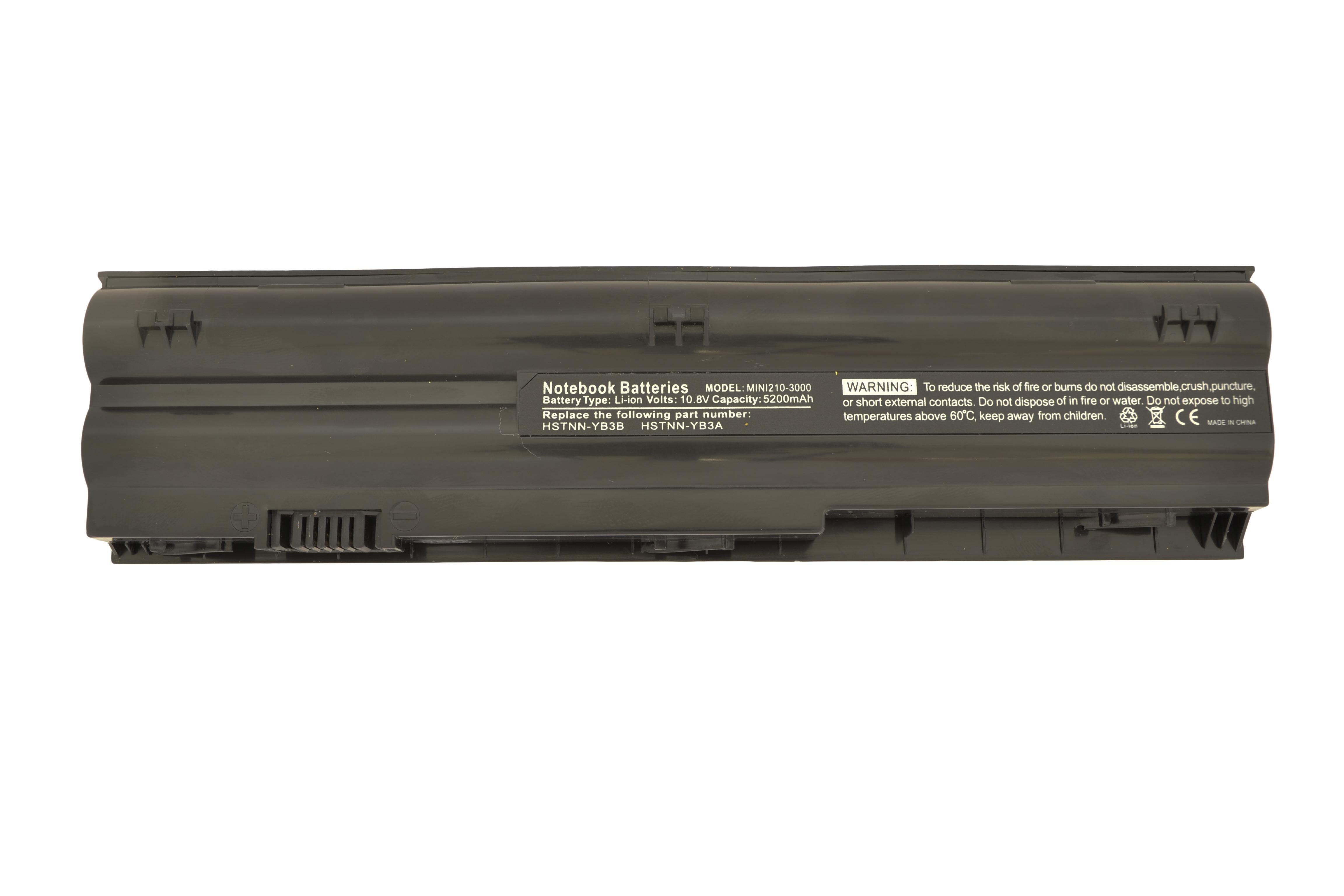 Аккумулятор для ноутбука HP Compaq HSTNN-DB3B Mini 210-3000 10,8 V 5200 mAh (005691)