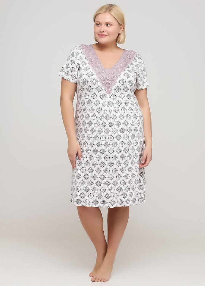 Ночная рубашка Cotpark 3XL Молочный (13204-41)