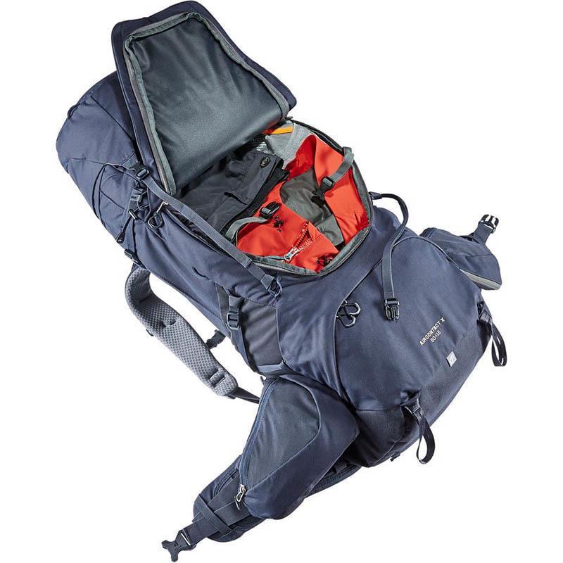 Туристичний рюкзак Deuter Aircontact X 60+15 л Ink (3370022 3067) - фото 10