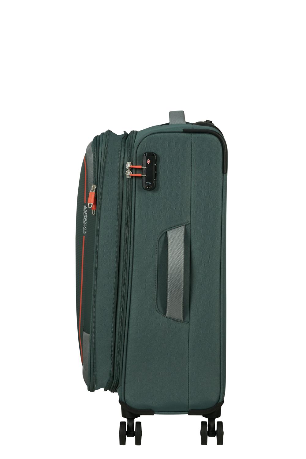 Чемодан American Tourister PULSONIC 68x44x27/30 см Зеленый (MD6*04002) - фото 7