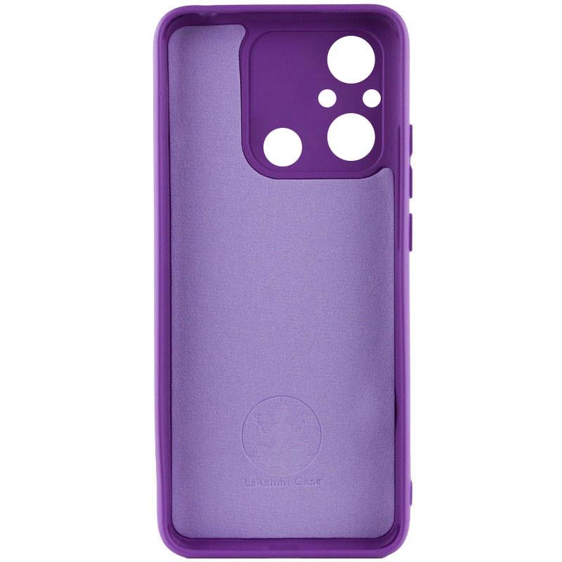 Противоударный Чехол Silicone Cover Lakshmi Full Camera (AAA) для Xiaomi Redmi 12C Фиолетовый / Amethyst - фото 2