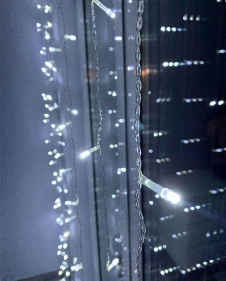 Гирлянда штора Водопад 320 LED 3x2 м Белый холодный (320011) - фото 2 Гирлянда штора Водопад 320 LED 3x2 м Белый холодный (320011) - фото 2