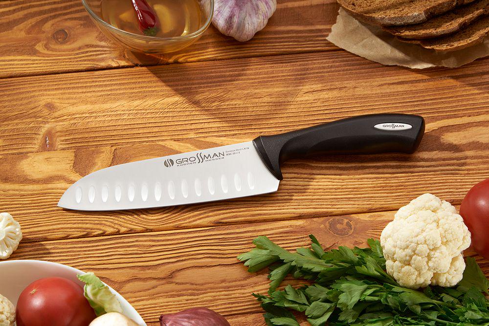 Ніж кухонний сантоку Grossman Melissa (26461474) - фото 2 Ніж кухонний сантоку Grossman Melissa (26461474) - фото 2