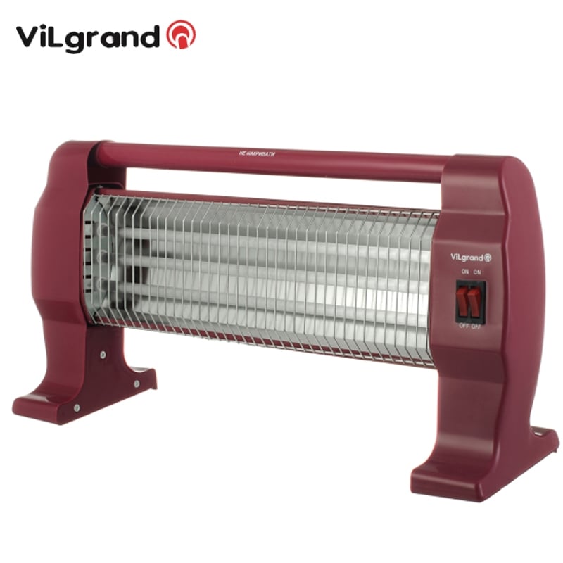 Инфракрасный обогреватель ViLGrand VQ4812R 1200W Red (tf7584) - фото 2 Инфракрасный обогреватель ViLGrand VQ4812R 1200W Red (tf7584) - фото 2