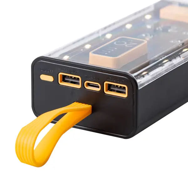 Повербанк 20000 mAh USB-C/USB-A 4 шнури в комплекті - фото 4 Повербанк 20000 mAh USB-C/USB-A 4 шнури в комплекті - фото 4