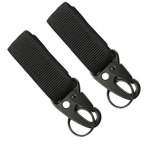 Пряжка-карабін з кільцем Storm Metall MOLLE 2 шт. Ворон (8242460) Пряжка-карабін з кільцем Storm Metall MOLLE 2 шт. Ворон (8242460)